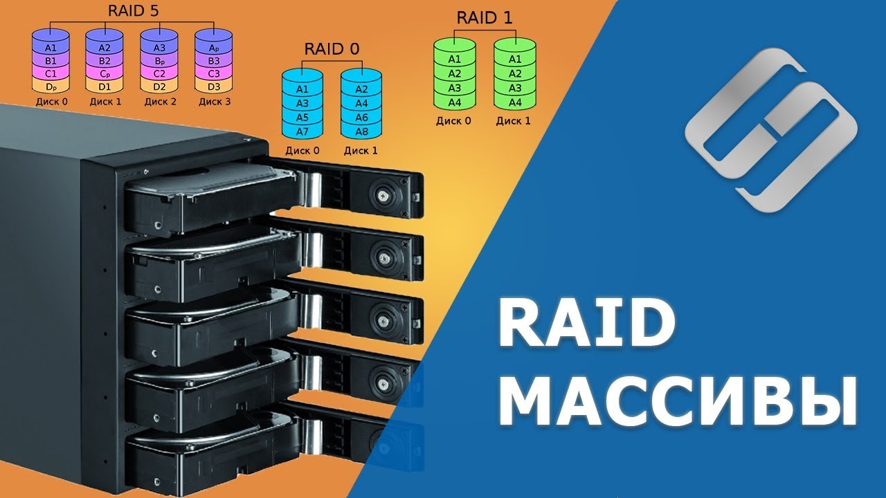 Настройка RAID массива и установка соответствующего драйвера