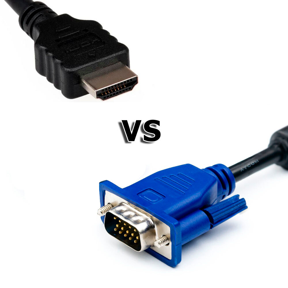 Почему через hdmi изображение хуже чем через vga